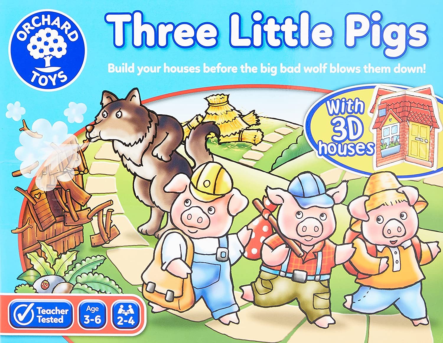 Juego Los Tres Cerditos Orchard Toys | Aprendizaje de 3 a 6 años