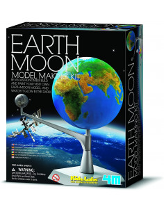 KIDZ LABS AND KIT MODELO EARTH MOON - 4M