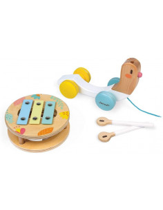 Juego de arrastre caracol musical - Janod 05159 2