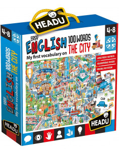 PUZZLE THE CITY 100 PALABRAS EN INGLÉS - Headu