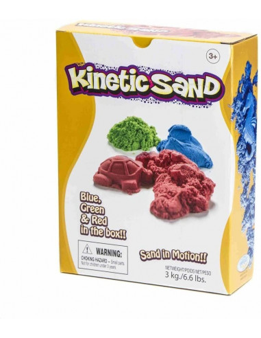 KINETIC SAND PACK 3 COLORES - Waba fun