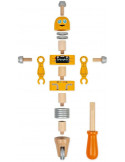 BRICO KIDS DIY ROBOTS - Janod J06473