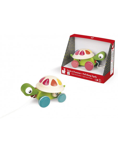 TORTUGA PARA PASEAR ZIGOLOS - Janod J08236 TORTUGA PARA PASEAR ZIGOLOS - Janod J08236