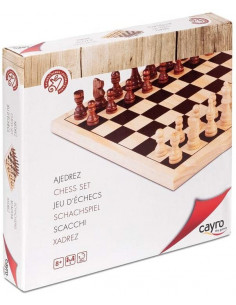 AJEDREZ DE MADERA - Cayro 633