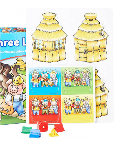 JUEGO DE MESA LOS TRES CERDITOS - Orchard Toys
