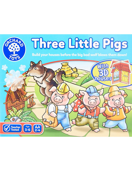 JUEGO DE MESA LOS TRES CERDITOS - Orchard Toys