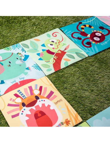 JUNGLE RACE JUEGO DE TAÑANO NATURAL - Lilliputiens LI85048