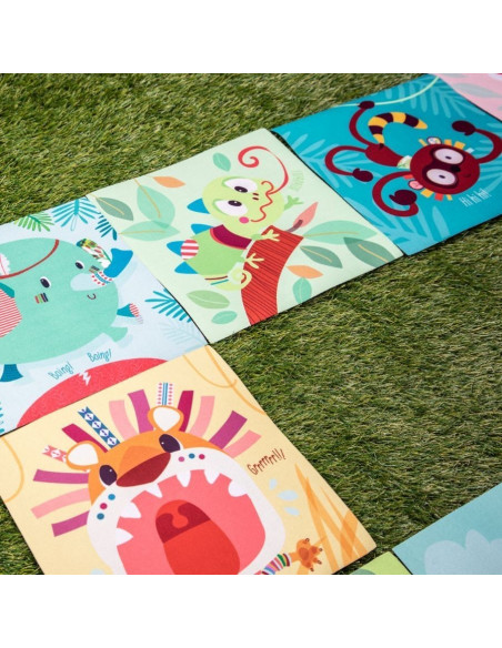 JUNGLE RACE JUEGO DE TAÑANO NATURAL - Lilliputiens LI85048