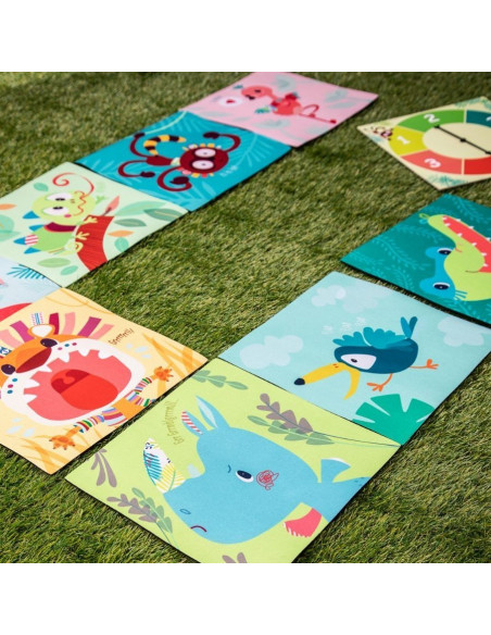 JUNGLE RACE JUEGO DE TAÑANO NATURAL - Lilliputiens LI85048