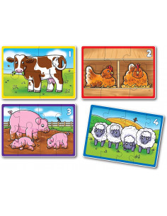 FARM 4 IN A BOX - Orchard toys