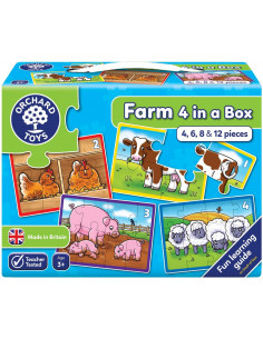 FARM 4 IN A BOX - Orchard toys 2
