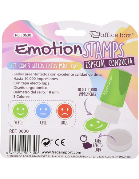 PACK 3 SELLOS CONDUCTA - Fraga