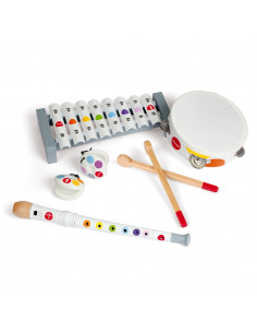 Set instrumentos infantiles musicales de madera - Janod J07600