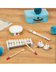 Set instrumentos infantiles musicales de madera - Janod J07600 2
