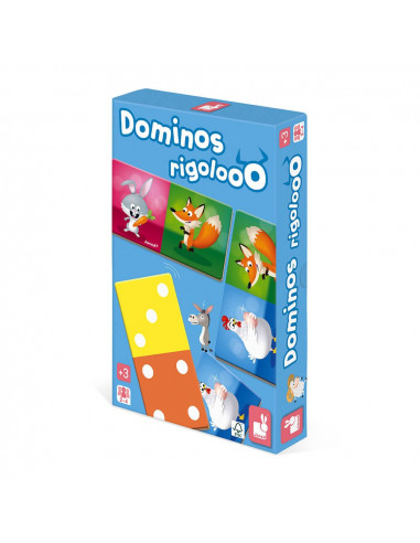 Juego infantil de domino rigolooo - Janod J02737