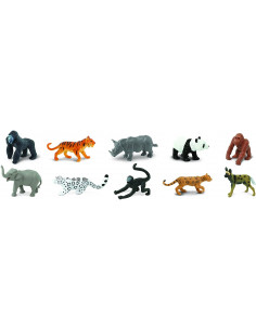 TUBO ANIMALES ESPECIES AMENAZADAS - SAFARI SI100109 2