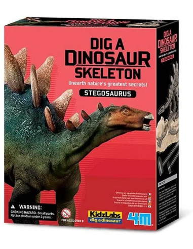 ESQUELETO DE STEGOSAURUS - 4M 004M3229 ESQUELETO DE STEGOSAURUS - 4M 004M3229