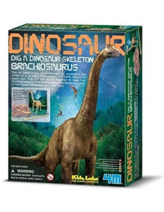 Juego de excavar dinosaurio esqueleto de Brachiosaurus - 4M  5603237