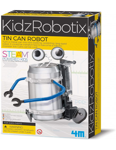 Juego de construcción robot lata - 4M  004M3270