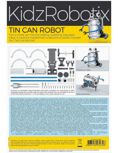 Juego de construcción robot lata - 4M  004M3270