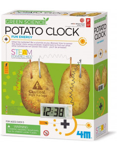 Juego de ciencia reloj de patata - 4M 303275