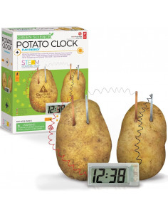 Juego de ciencia reloj de patata - 4M 303275 2
