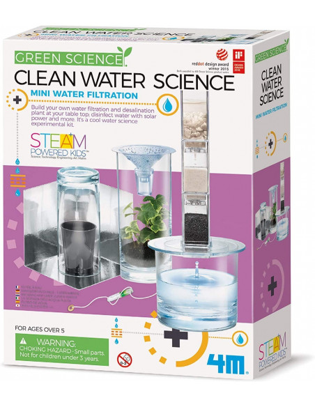 Juego de ciencias Clean water reciclaje - 4M  00-03281 Juego de ciencias Clean water reciclaje - 4M  00-03281