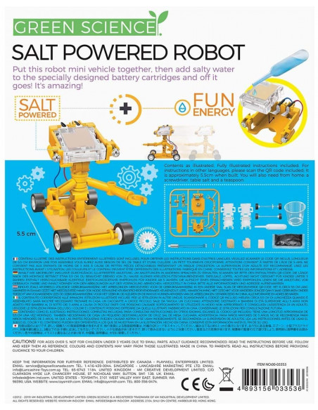 AGUA SALADA POWERED ROBOT KIT - 4M AGUA SALADA POWERED ROBOT KIT - 4M