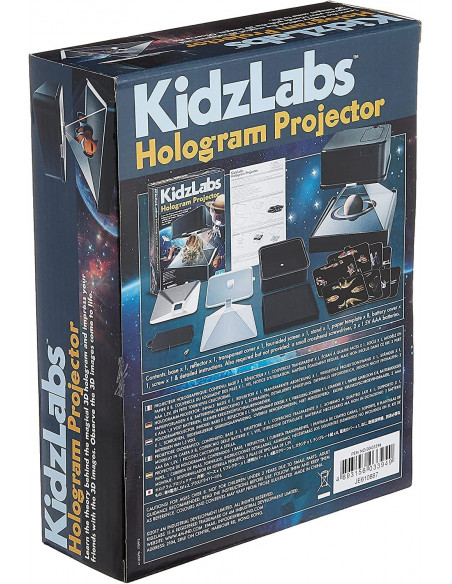 KIDZLABS PROYECTOR HOLOGRÁFICO - 4M (403394) KIDZLABS PROYECTOR HOLOGRÁFICO - 4M (403394)