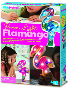 SET CREATIVO LUZ DE MESA FLAMINGO - 4M (00-04743)