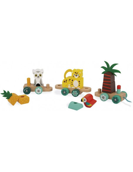 TROPIK - ARRASTRE TREN TROPICAL - Janod  J08272 TROPIK - ARRASTRE TREN TROPICAL - Janod  J08272