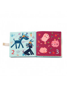 LIBRO PARA CONTAR , 1,2,3 - Lilliputiens 83274 2