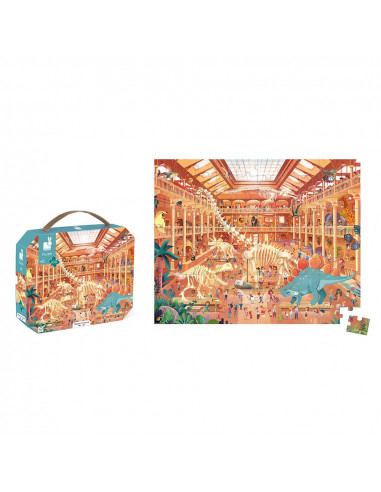PUZZLE DEL MUSEO DE HISTORIA NATURAL - 100 piezas- Janod