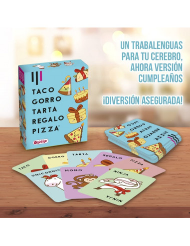 TACO GORRO TARTA REGALO PIZZA - Ludilo