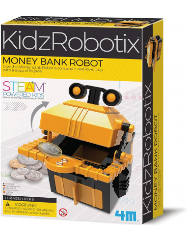 KIDROBOTIX MONEY BANK ROBOT - 4M