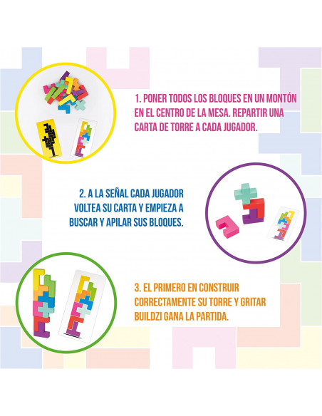 Juego de velocidad buildzi - Ludilo 803065