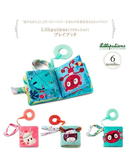 Libro de juegos inspirado en la granja - Lilliputiens 83126