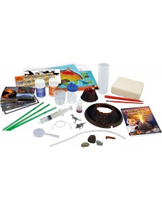 Juego de Volcanes y dinosaurios - Buki France 2224 2