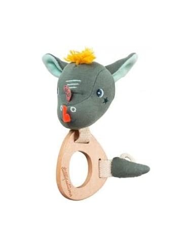 Sonajero de madera Joe - Lilliputiens 83340
