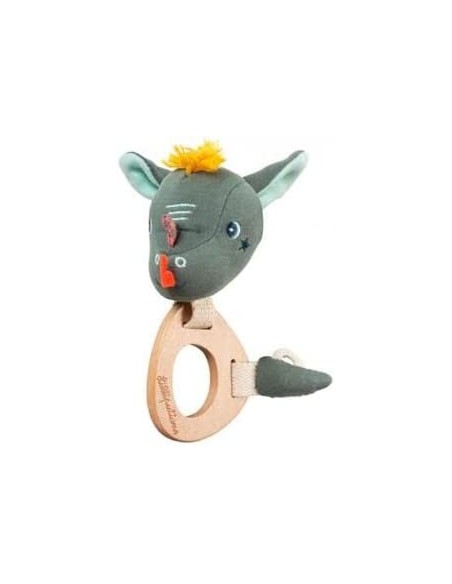 Sonajero de madera Joe - Lilliputiens 83340