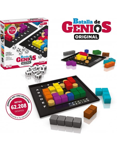 Batalla de genios desafía a tu oponente y se el más rápido, rétate a ti mismo, ojo mismo reto distinta solución