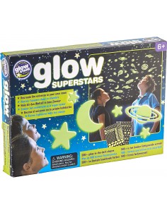 Decoración planetas para dormitorios, cuadernos, etc que brillan en la oscuridad de glow