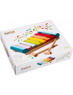 Xilófono de madera cubika, para los más pequeños juguete 2
