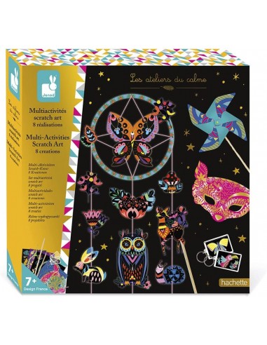 Multiactividades scratch art - Janod J07993