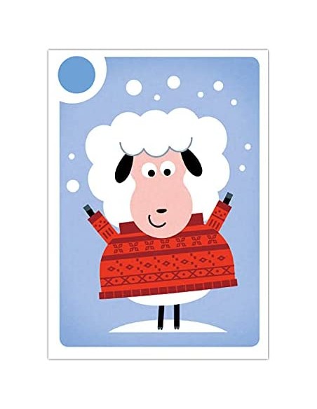 Juego de cartas mentiroso animales de la granja - Auzou