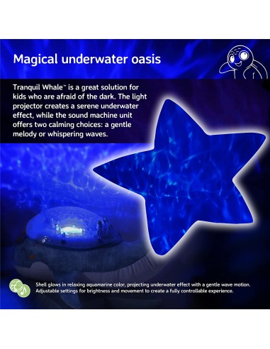 Peluche proyector ballena con sonidos...