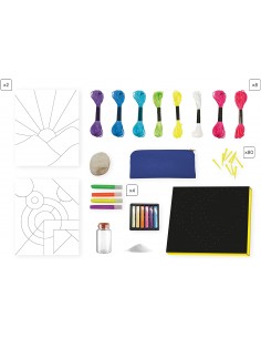 Juego creativo multiactividades color addict - Janod J07754 2