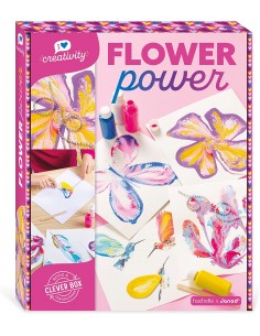 Juego creativo flower power...