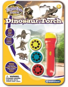 Linterna con proyector de imágenes de dinosaurios - Brainstorm Toys E2029