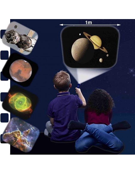 Linterna con proyector de imágenes del espacio - Brainstorm Toys E2008
